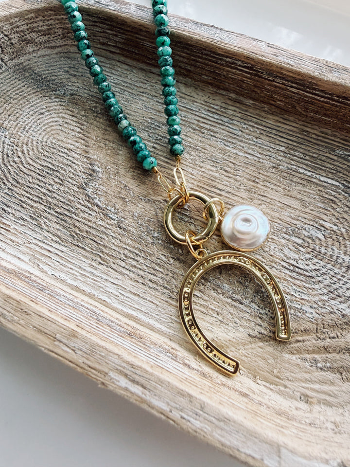 Verdant Charm Necklace, Sweater Weather