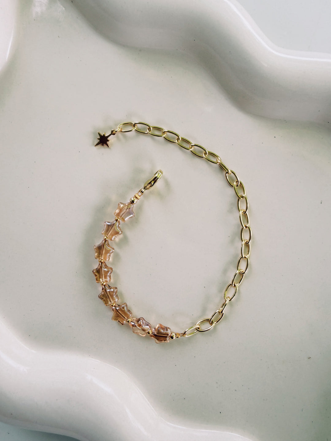 Stars and Chain Bracelet, Stars