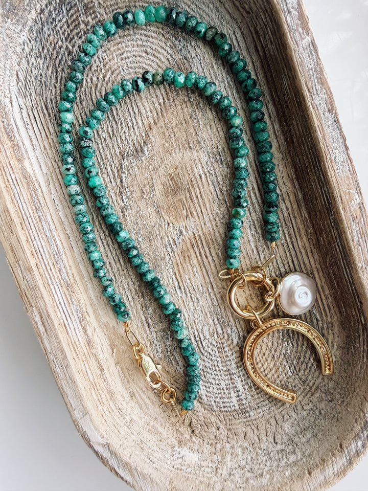 Verdant Charm Necklace, Sweater Weather