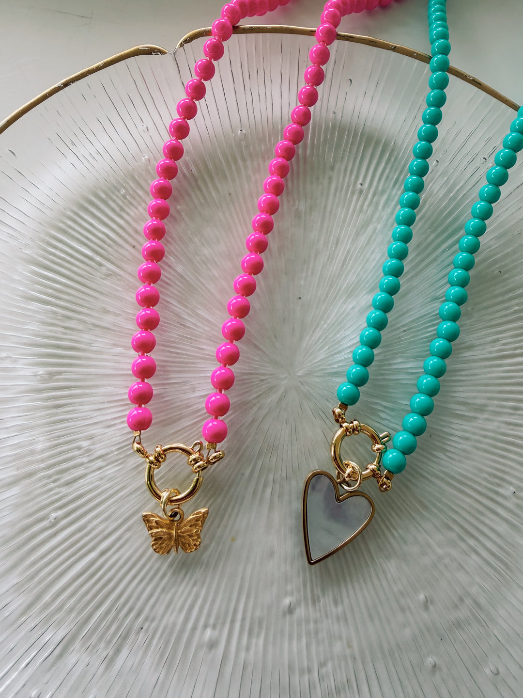 Tropical Gumball Necklace, Summer Brights
