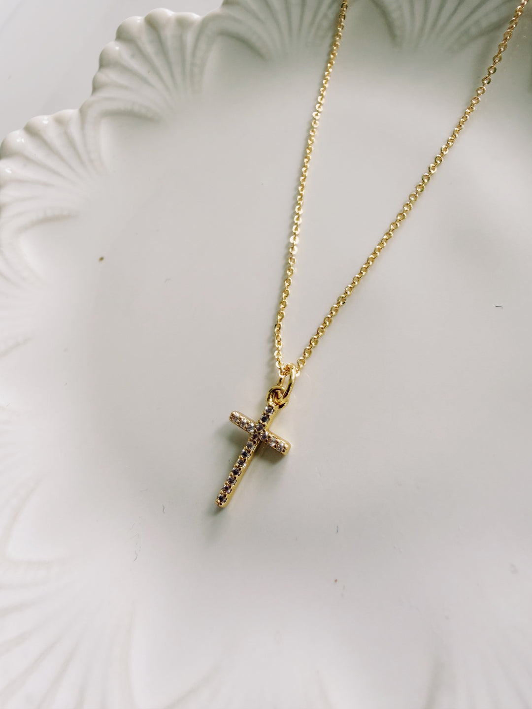 Cross Necklace, Daily Grace