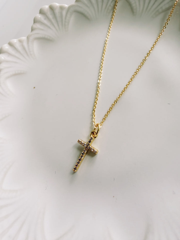 Cross Necklace, Daily Grace