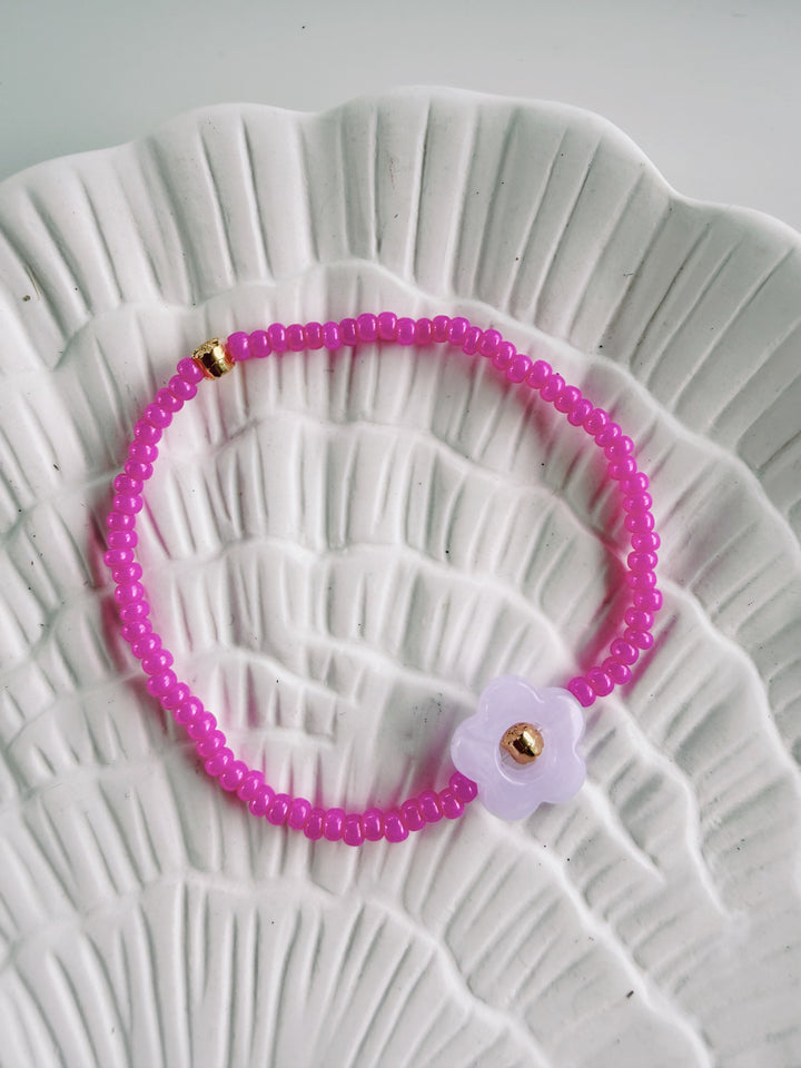 Flower Power Bracelet, Bead Girl Summer