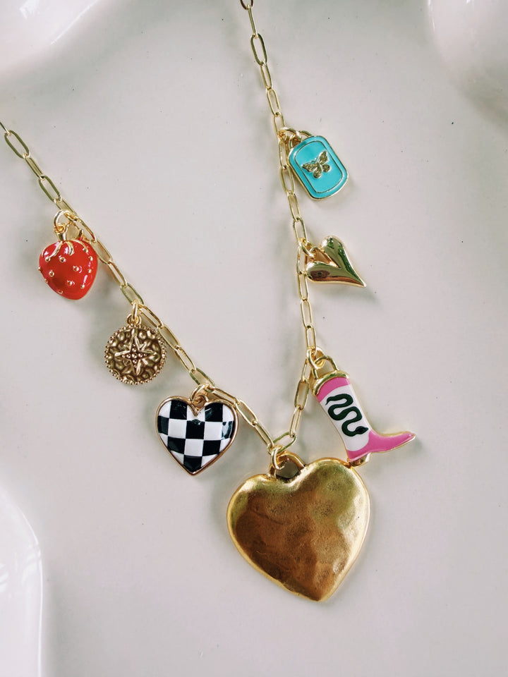 All Joy Charm Necklace, Charm Society