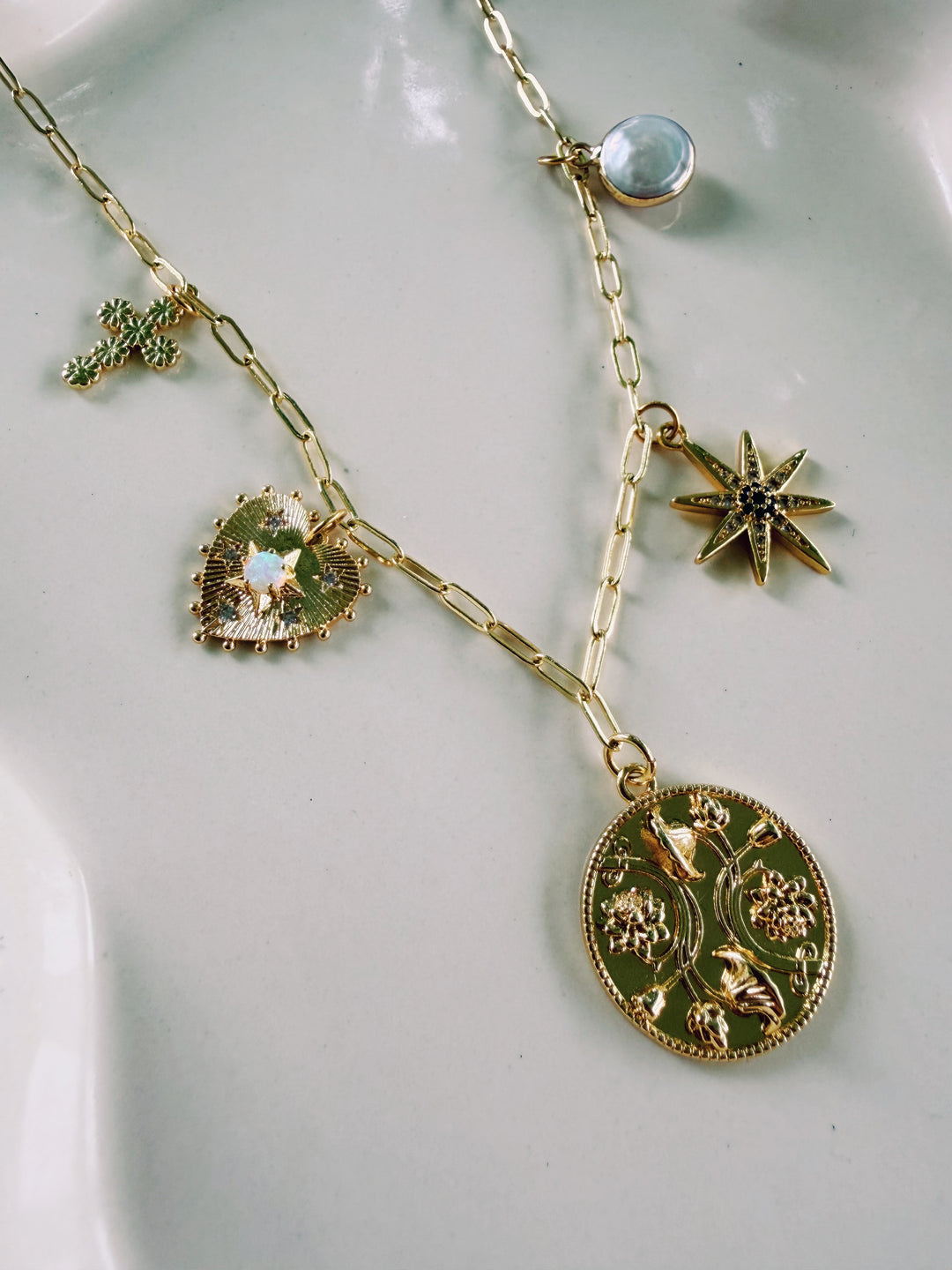 True North Charm Necklace, Charm Society