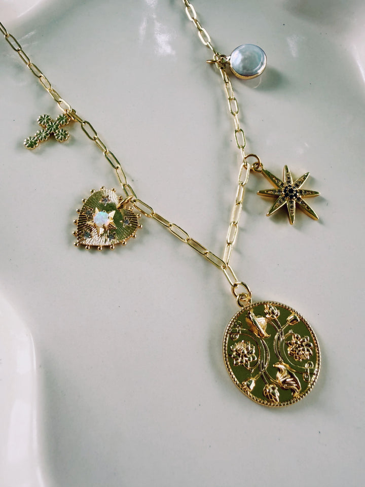 True North Charm Necklace, Charm Society