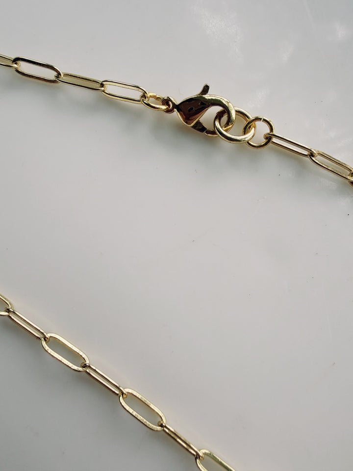 Clasped Charm Necklace, Sweater Weather