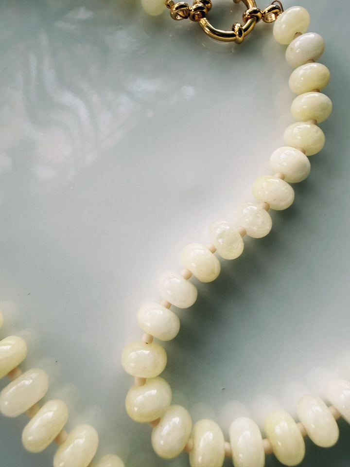 Butter Gemstone Necklace, Sweet Heritage