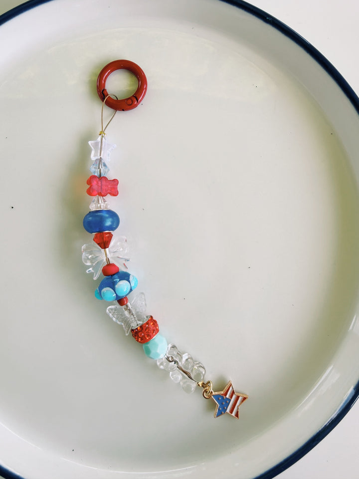 Patriotic Bag Charms, America 250
