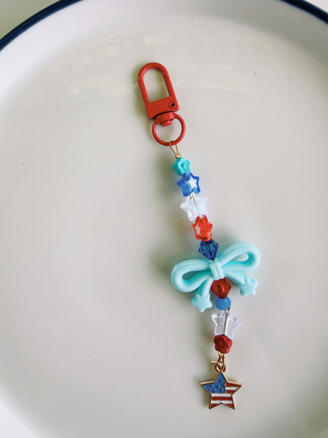 Patriotic Bag Charms, America 250