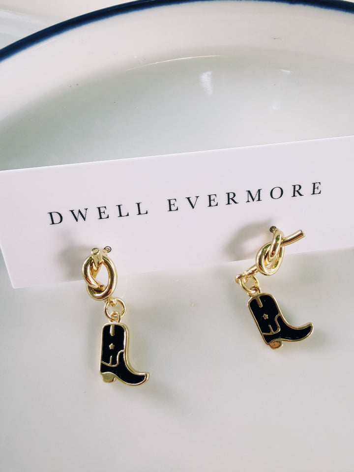 Cowgirl Earrings, America 250