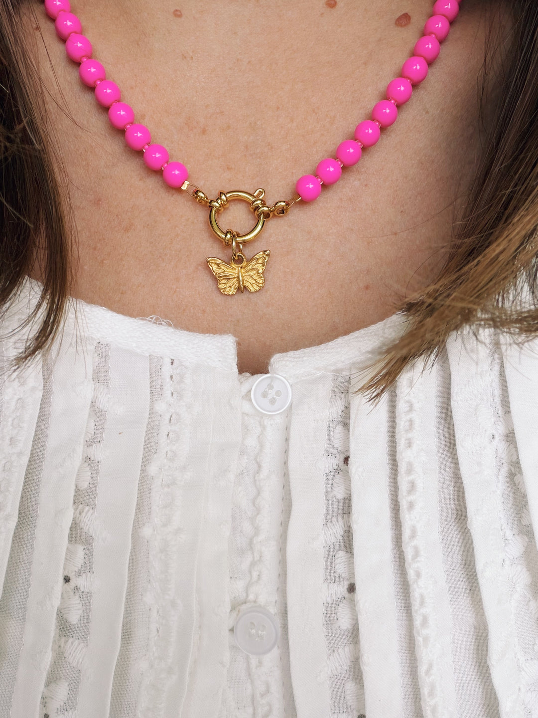 Tropical Gumball Necklace, Summer Brights