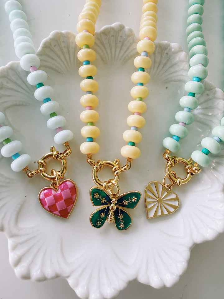 So Loved Glass Necklace, Back to School