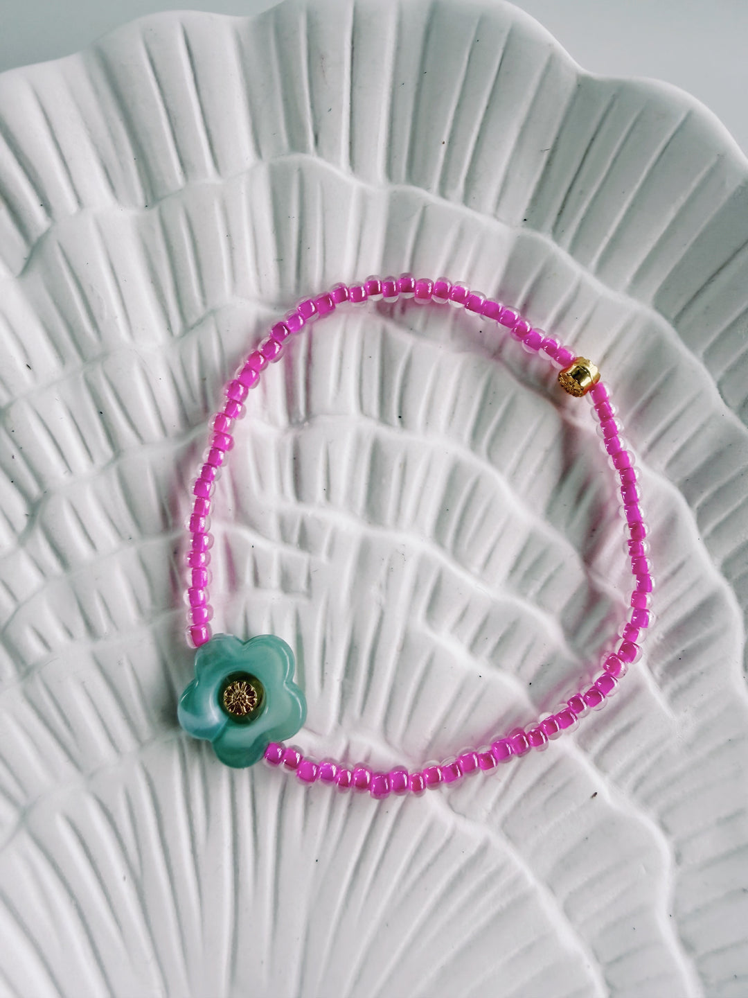 Flower Power Bracelet, Bead Girl Summer