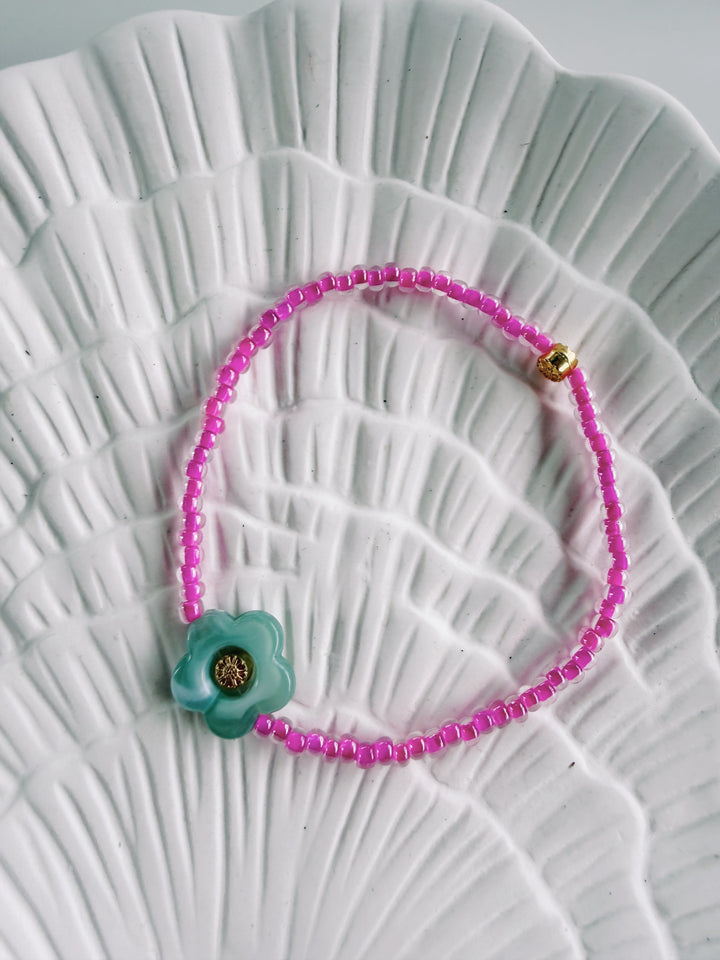 Flower Power Bracelet, Bead Girl Summer