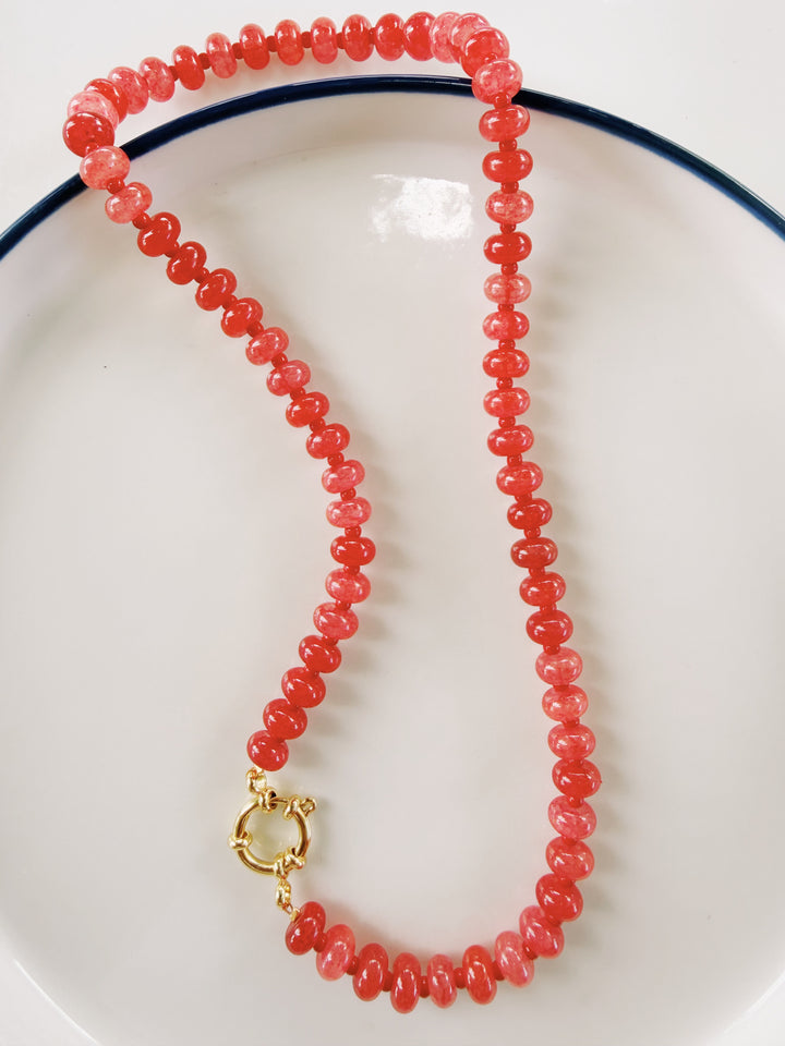 Patriotic Red Necklace, America 250