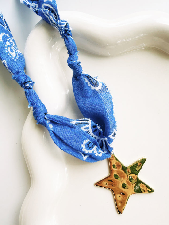 Blue + White Necklaces, Game Day