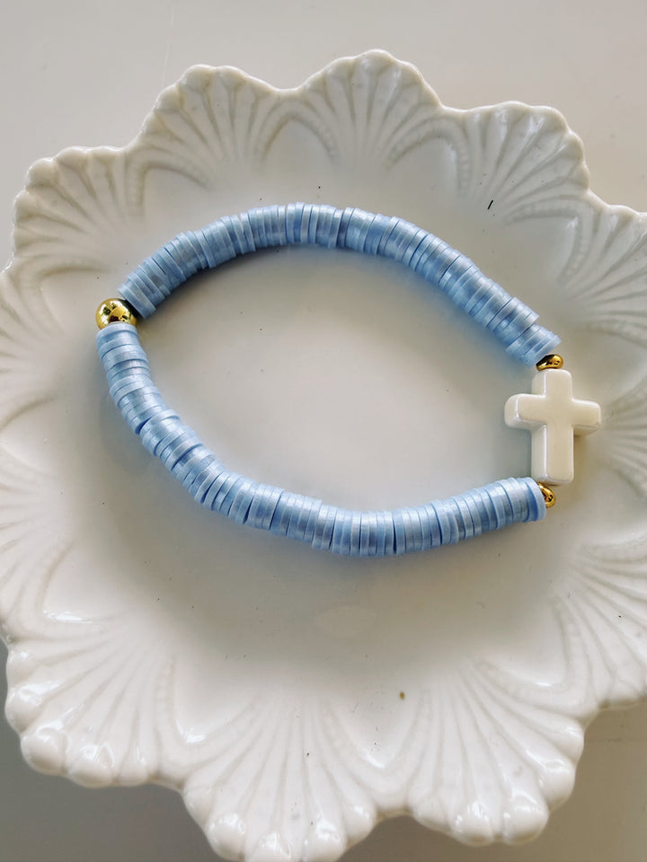 Chunky Cross Bracelet