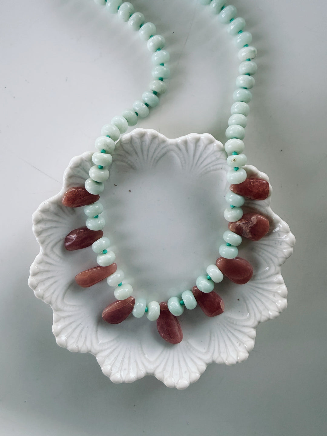 Inglenook Gemstone Necklace, Autumn Heirloom