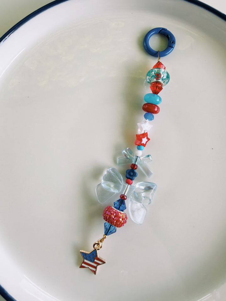 Patriotic Bag Charms, America 250