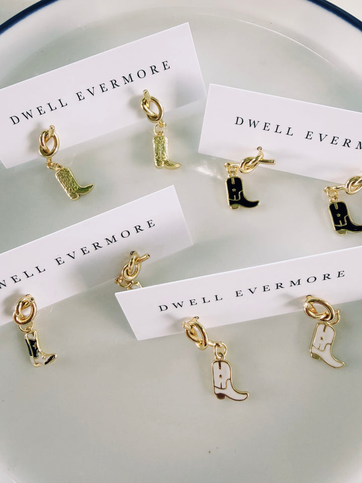 Cowgirl Earrings, America 250