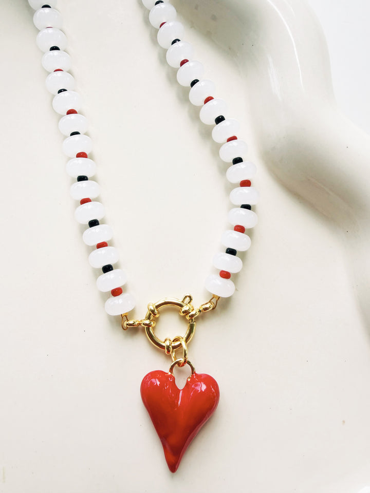 Red + Black Necklaces, Game Day