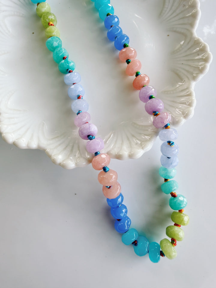 Esprit Knotted Gemstone Necklace