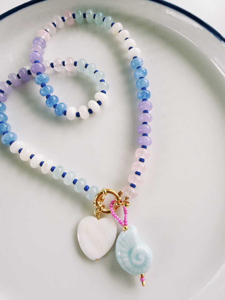 Summer Glow Necklace, Bead Girl Summer