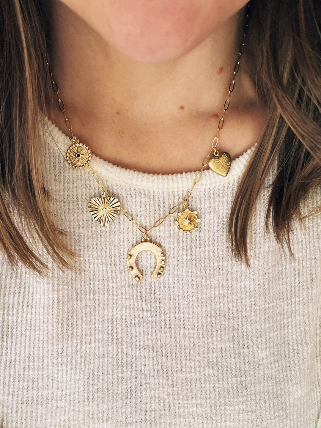 Favored Charm Necklace, Charm Society