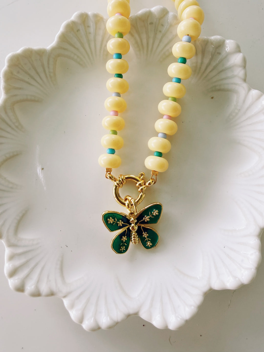 So Loved Glass Necklace, Back to School