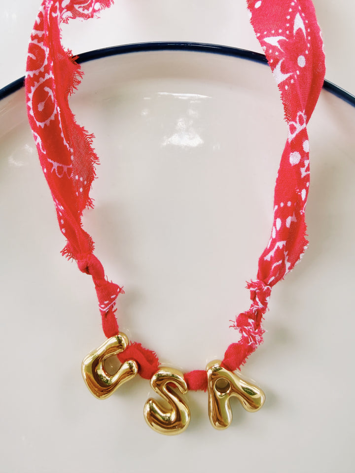 USA Bandana Necklace, America 250