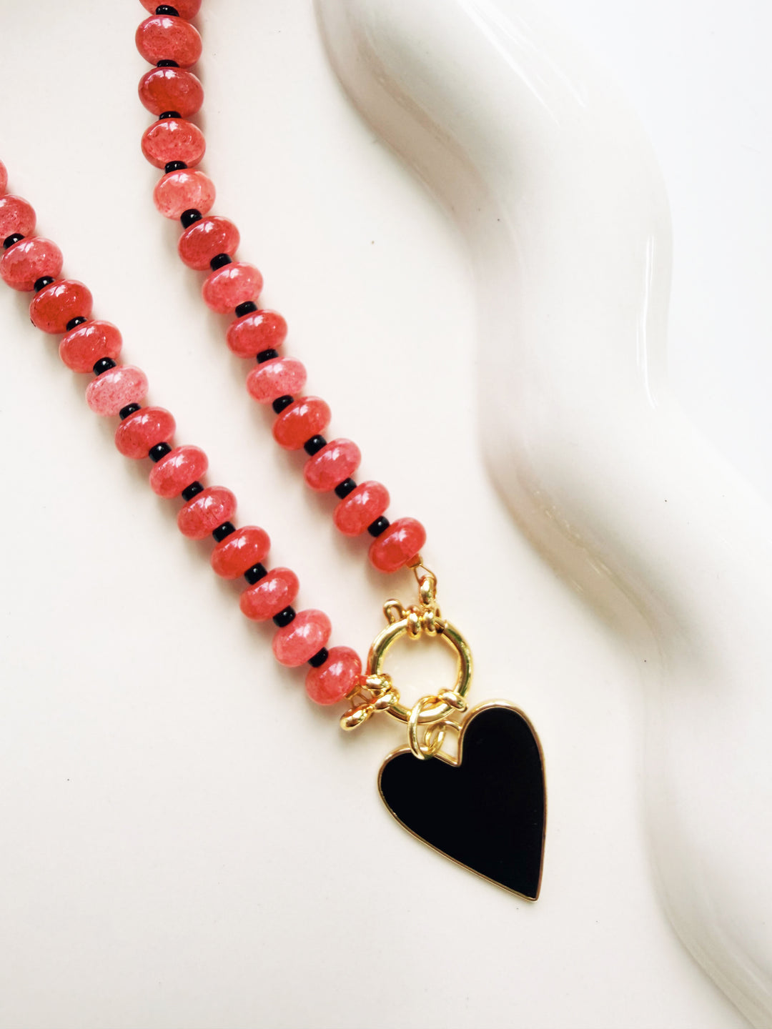 Red + Black Necklaces, Game Day