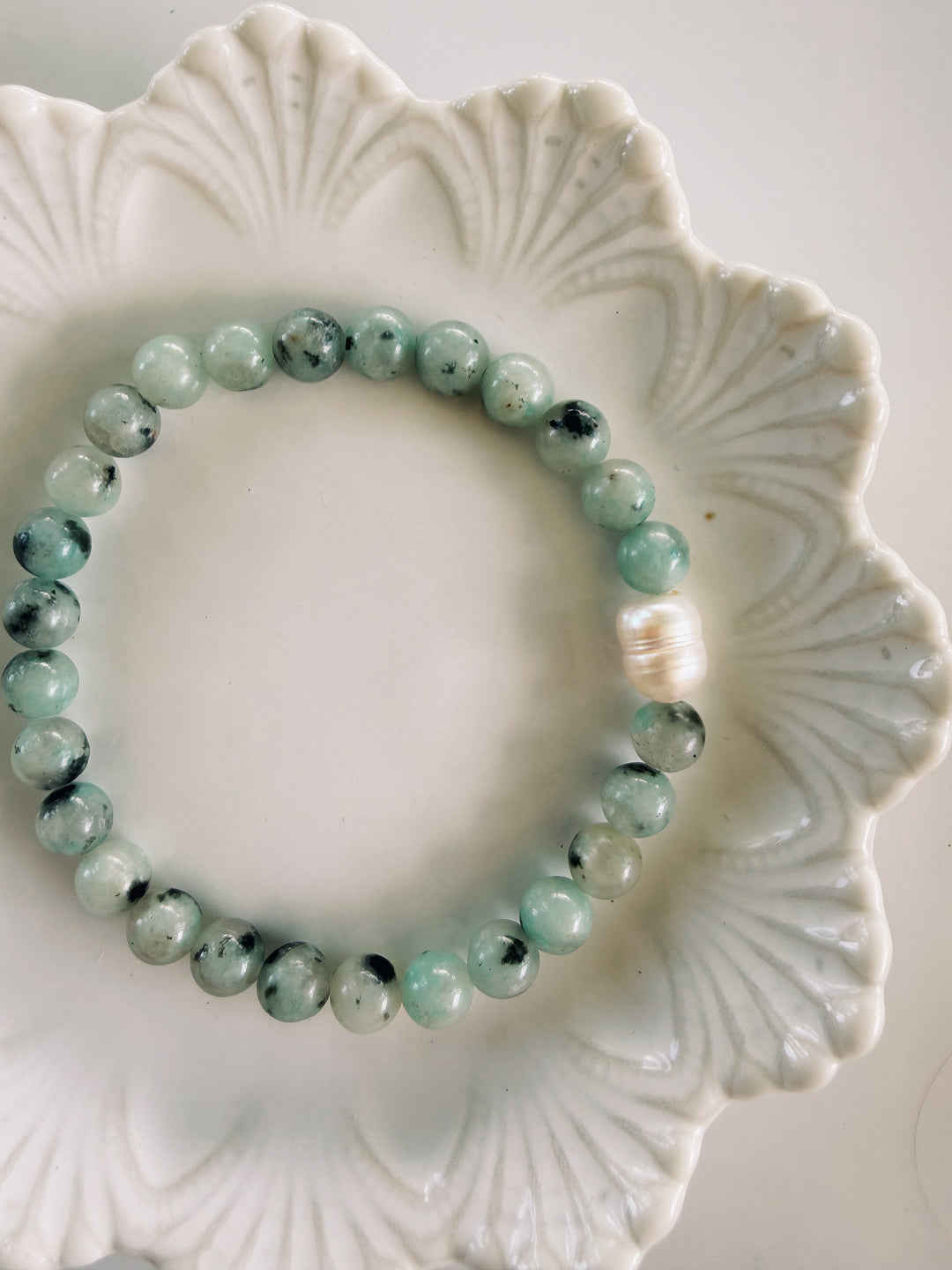 Blue Gemstone Bracelets, Pearls