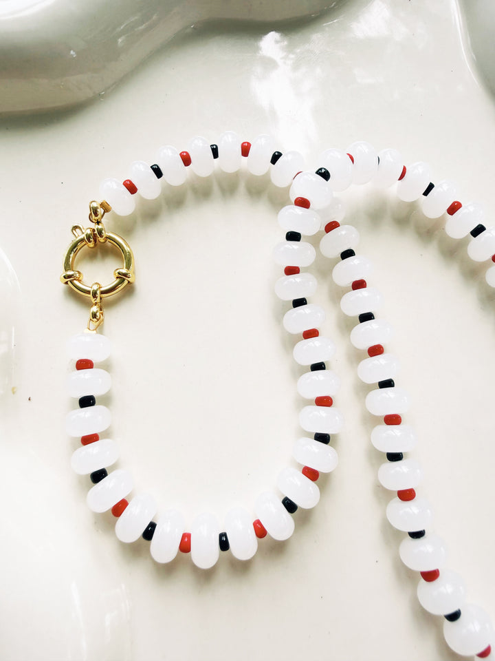 Red + Black Necklaces, Game Day
