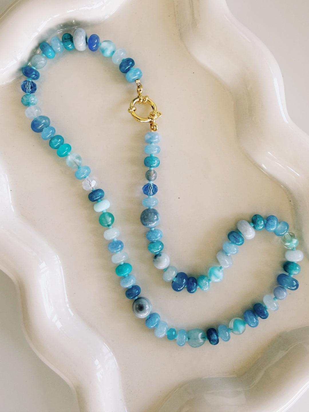 Vintage Candy Gemstone Necklace, Small Batch