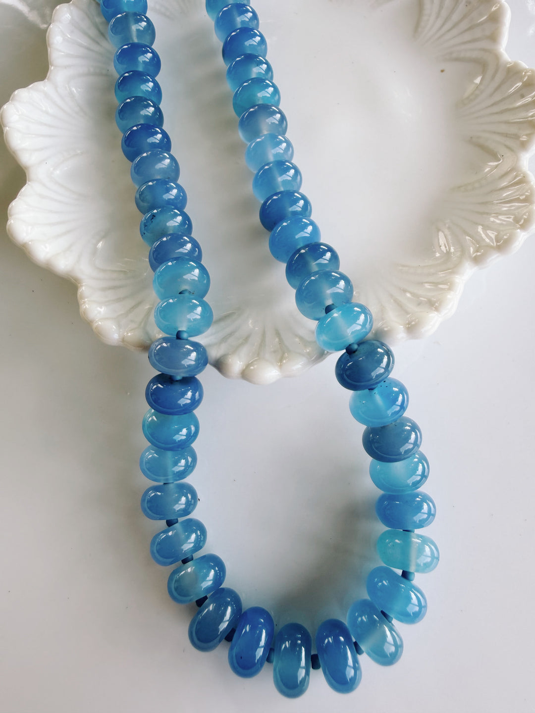 L'heure Bleue Chunky Gemstone Necklace