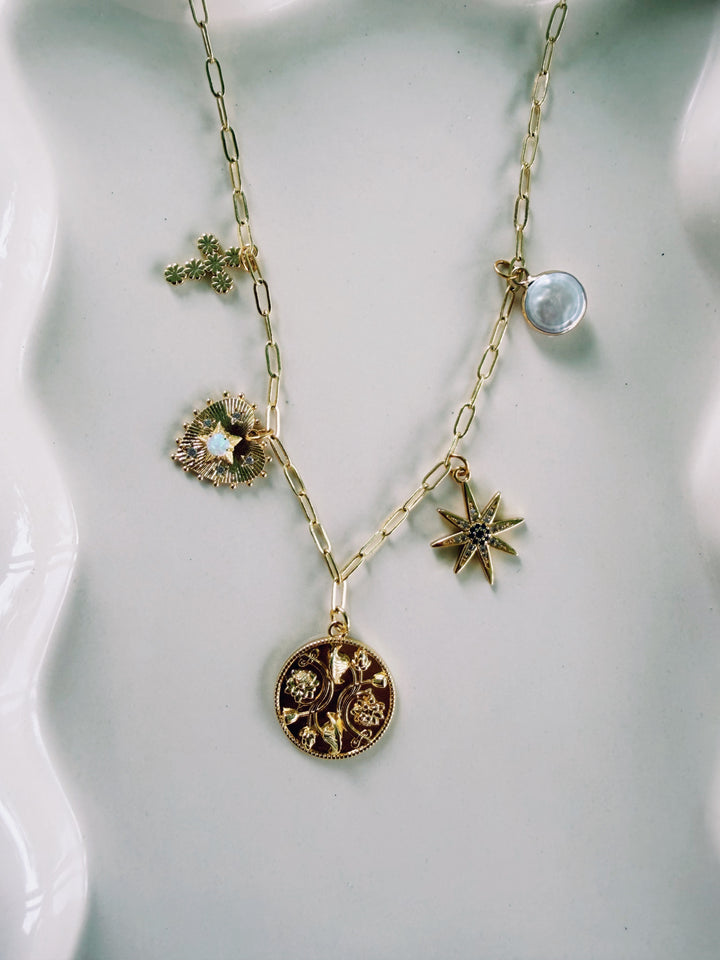 True North Charm Necklace, Charm Society
