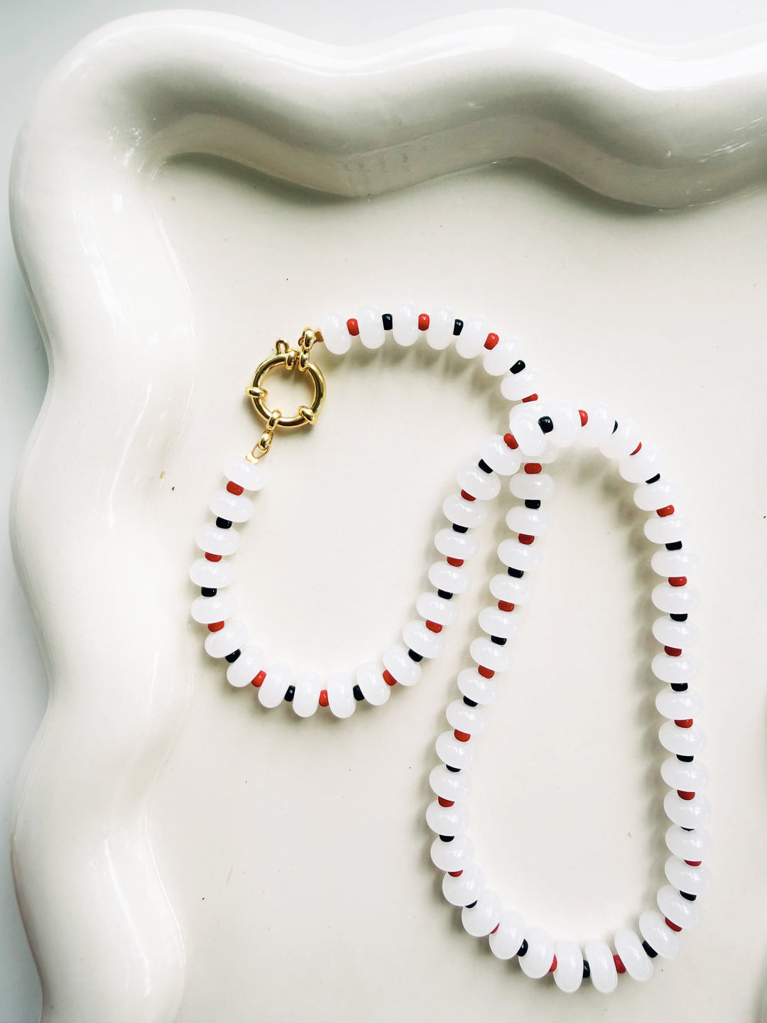 Red + Black Necklaces, Game Day