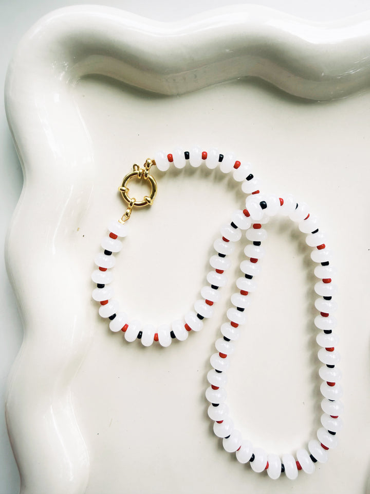 Red + Black Necklaces, Game Day