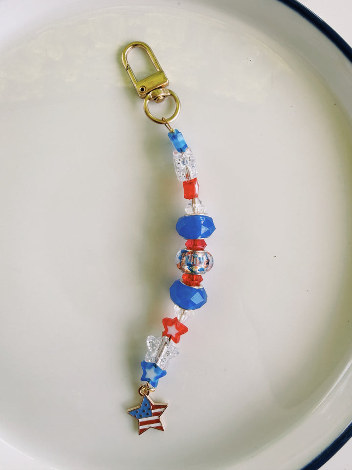 Patriotic Bag Charms, America 250
