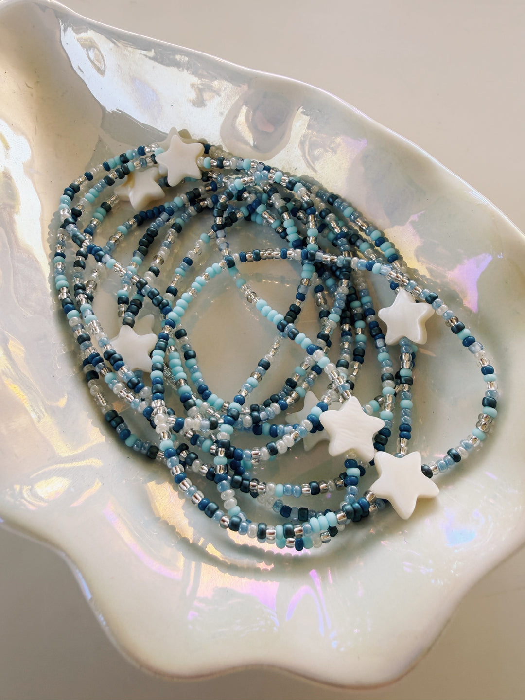 Mother of Pearl Star Bracelet