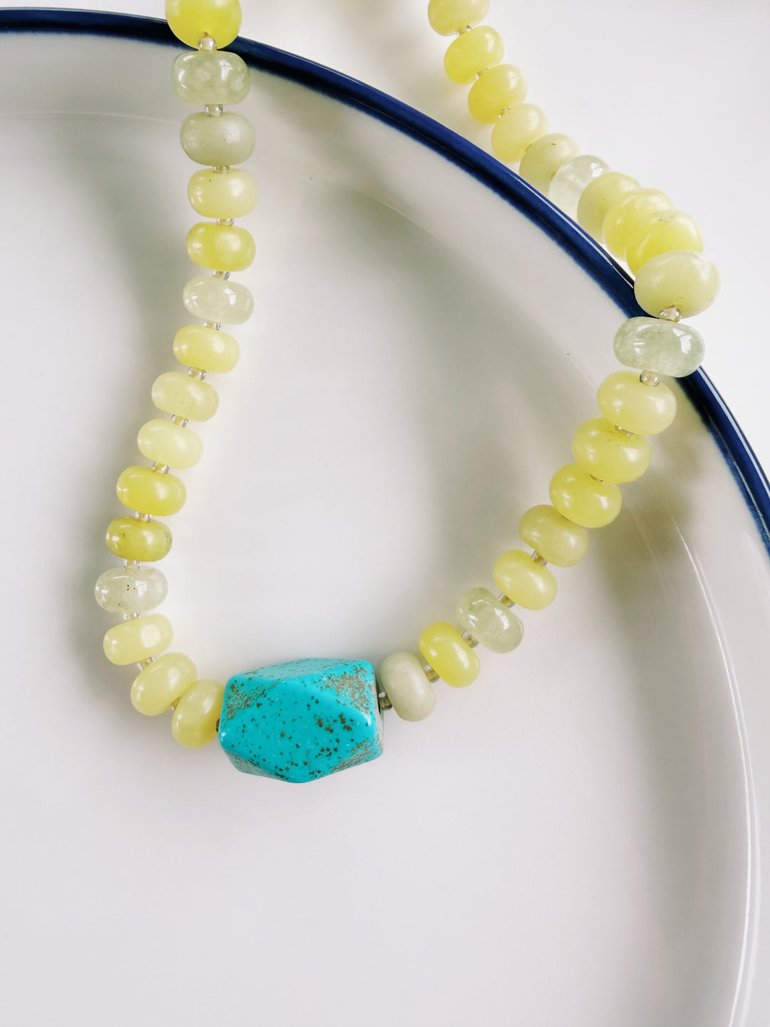 Color Pop Necklace, Bead Girl Summer