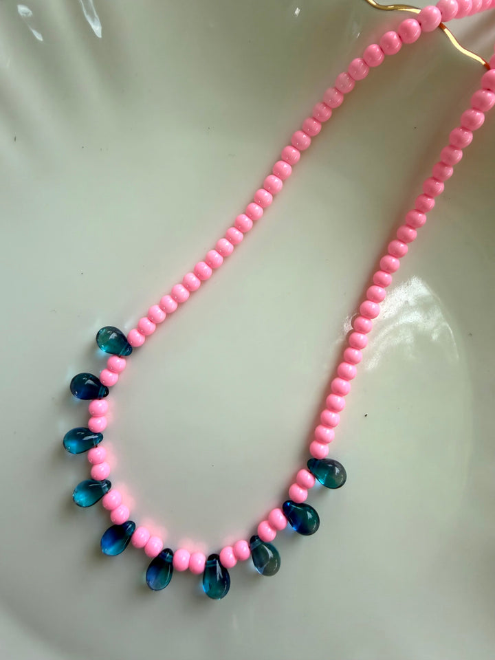 Candy Drops Necklace, Summer Brights