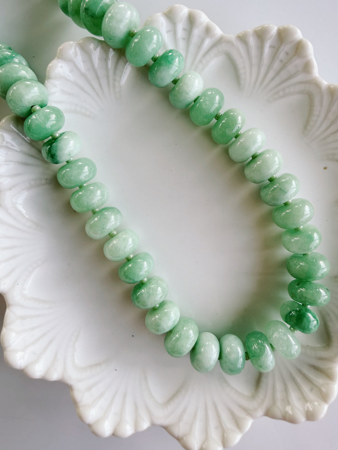 Moss Chunky Gemstone Necklace