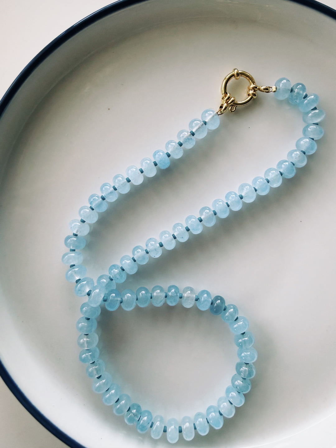 French Blue Necklace, Sweet Heritage