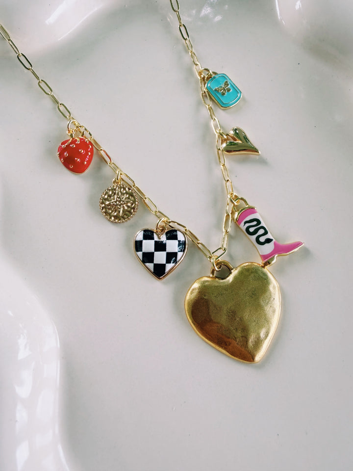 All Joy Charm Necklace, Charm Society