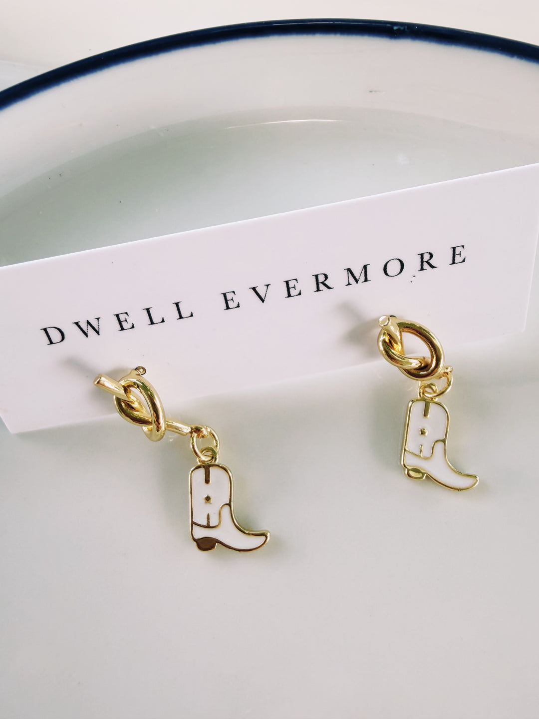 Cowgirl Earrings, America 250