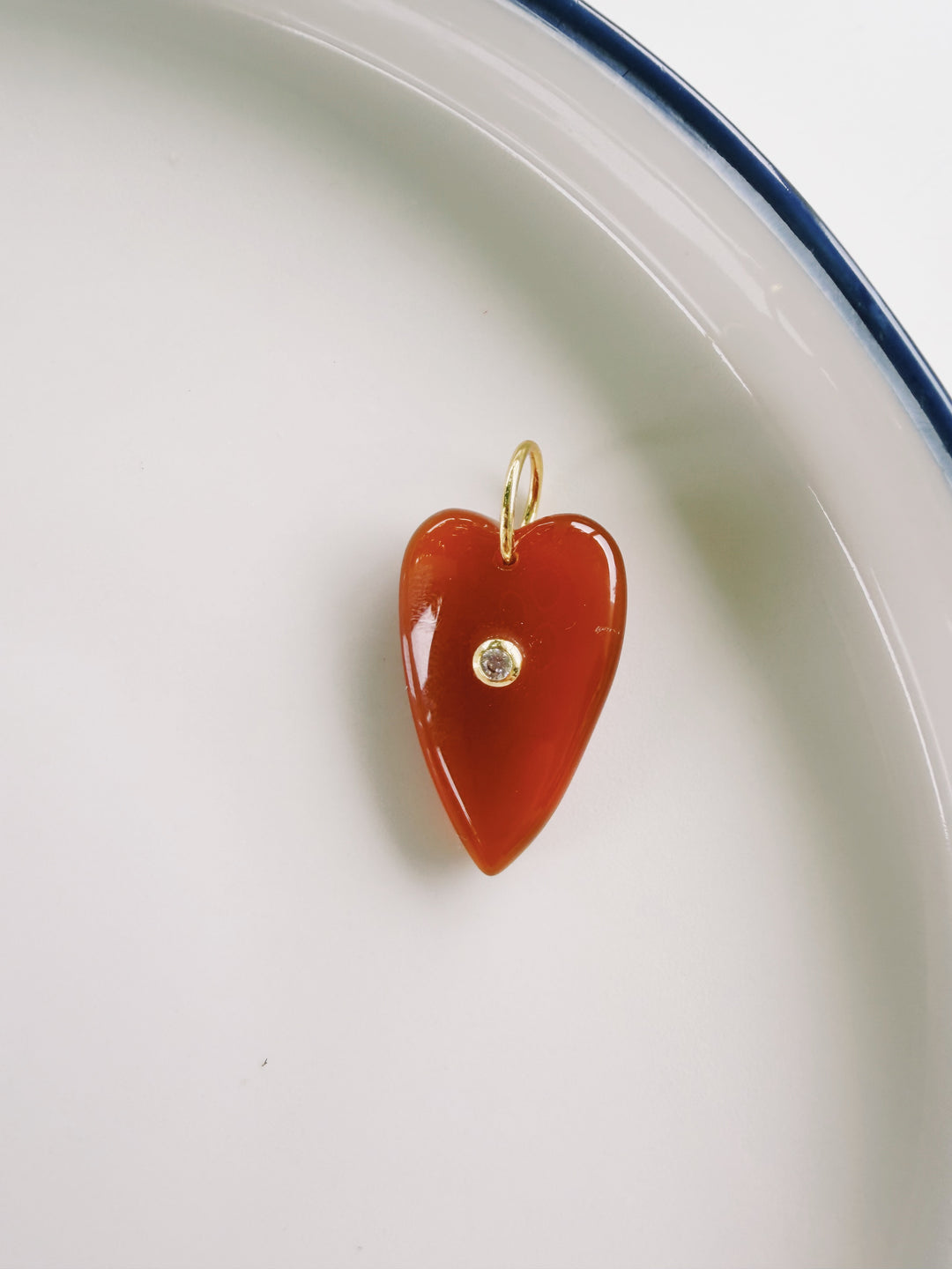 Stone Heart Pendants, Bead Girl Summer