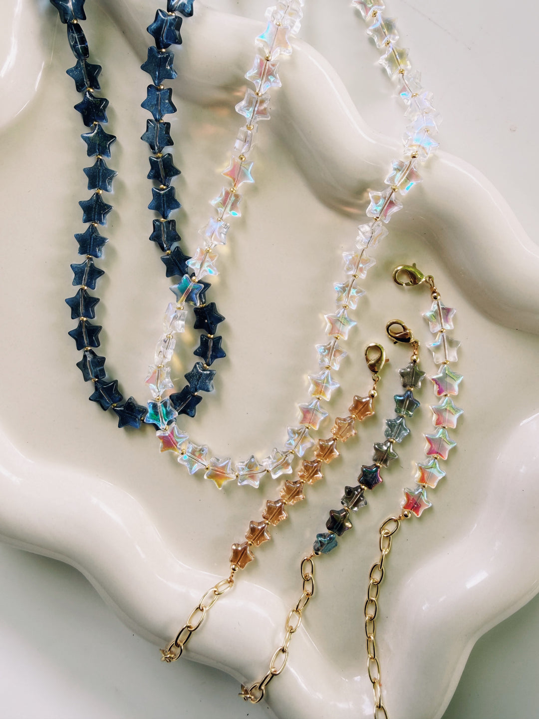Midnight Stars Necklace, Stars