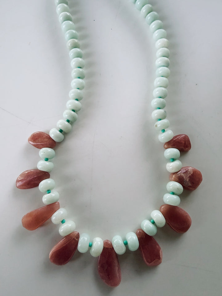 Inglenook Gemstone Necklace, Autumn Heirloom